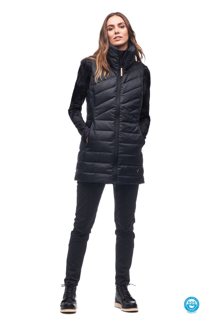 Kapa Long Down Vest