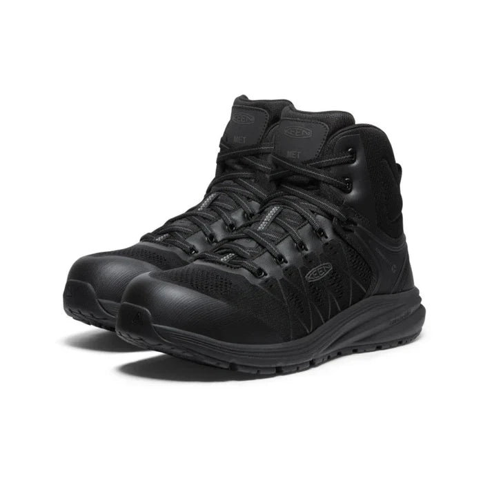 KEEN Men's Utility Vista Energy 6" EH Met Carbon Toe Boot Work Boots KEEN Utility
