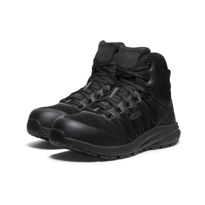 KEEN Men's Utility Vista Energy 6" EH Met Carbon Toe Boot Work Boots KEEN Utility