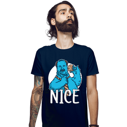 Shirts Fitted Shirts, Mens / Small / Navy Kevin Monster