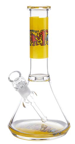 K.Haring Water Pipe 12" Beaker - 2 Colors