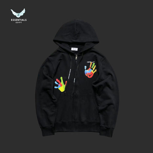 Off - White Kids Hands Hoodie - ESSENTIALS EGYPT