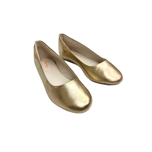 Kimey Gold Ballet Flat
