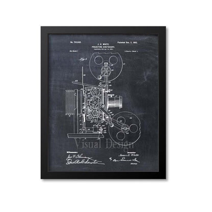 Kinetoscope Patent Print