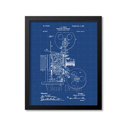 Kinetoscope Patent Print