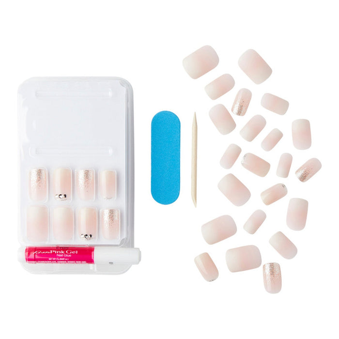Kiss Classy Nail Kit 28 Nails - ikatehouse