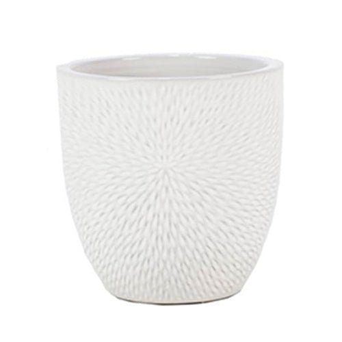 Kivu Planter Set/3 White