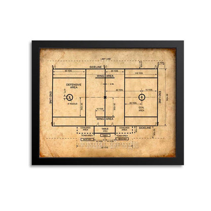 Lacrosse Field Diagram