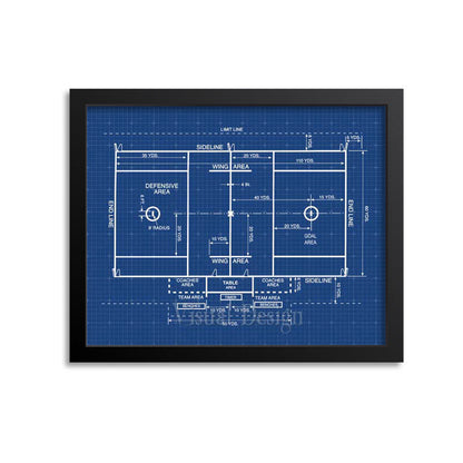 Lacrosse Field Diagram