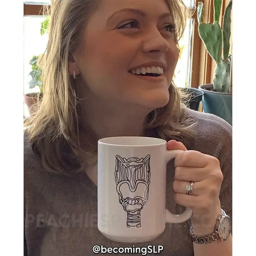 Larynx Coffee Mug - Mugs peachiespeechie.com