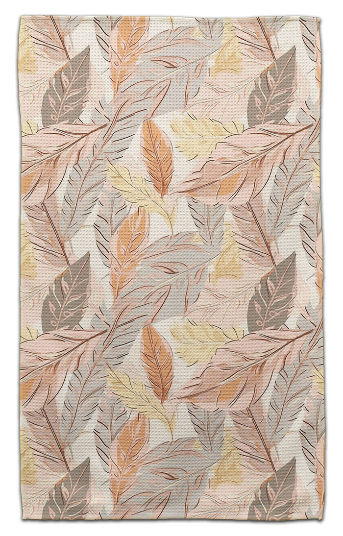 Leaves Sage Eco-Friendly Towel - CJ Bella Co.