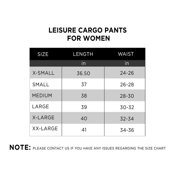 Leisure Cargo Pants For Women - IRONGEAR Fitness