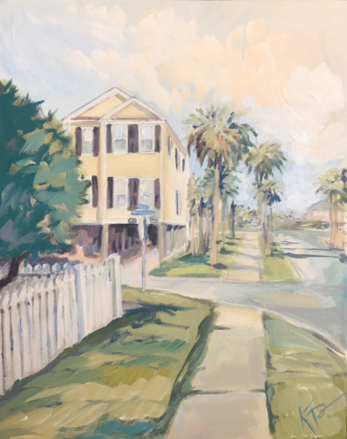 Let's Go For A Walk painting Kelly Pelfrey - Christenberry Collection