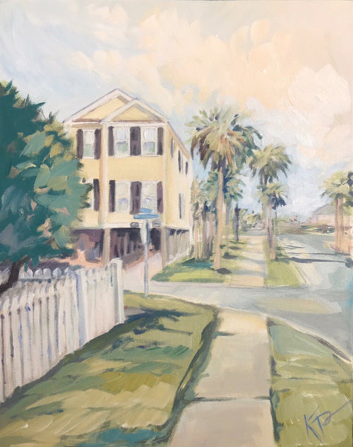Let's Go For A Walk painting Kelly Pelfrey - Christenberry Collection