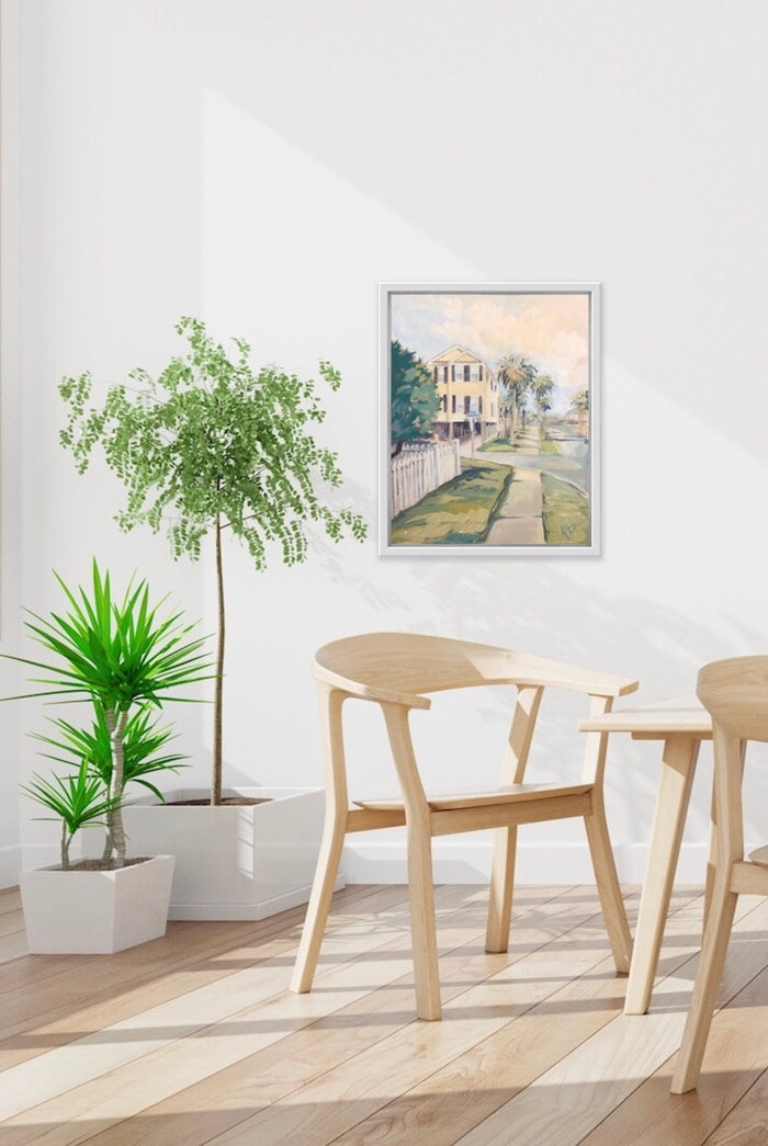 Let's Go For A Walk painting Kelly Pelfrey - Christenberry Collection