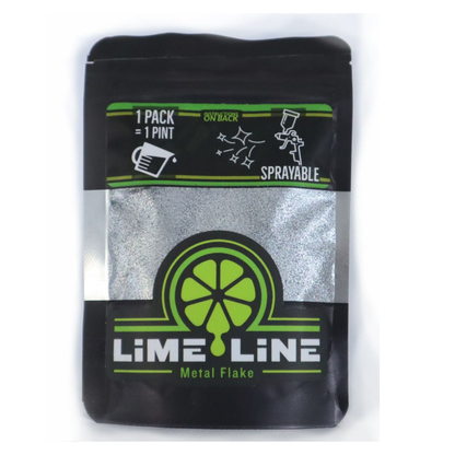LiME LiNE Sprayable Metal Flake - Available in 2 Sizes