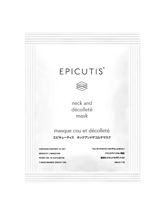 Lipid Recovery Neck & Decollete Mask - Single by Epicutis at Beauty Culture MedSpa