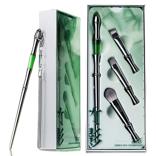 Lishu Bamboo Joints Collection Professional Makeup Brush Set T4945