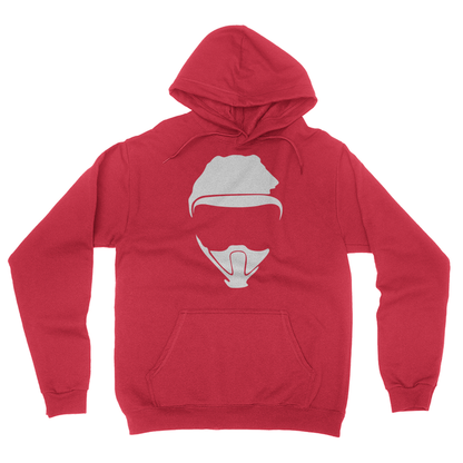 Logo - Unisex Pullover Hoodie Red