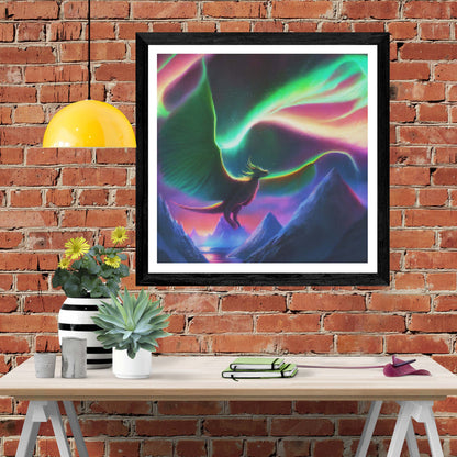 Majestic Dragon Northern Lights