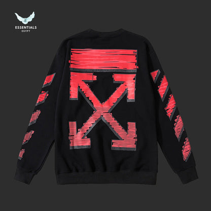 Off - White Marker Arrows Sweatshirt - ESSENTIALS EGYPT