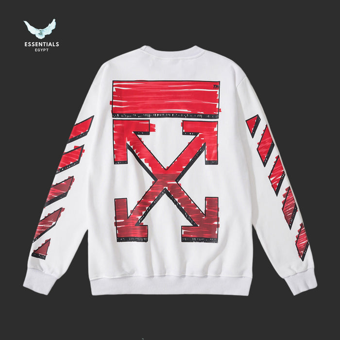 Off - White Marker Arrows Sweatshirt - ESSENTIALS EGYPT