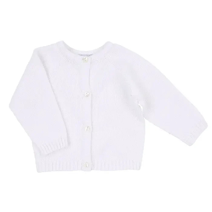 MB Essentials White Cardigan