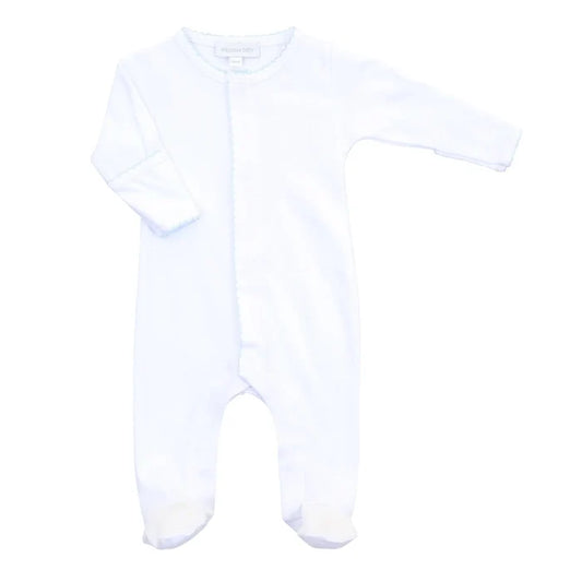 MB Essentials White/Blue Footie