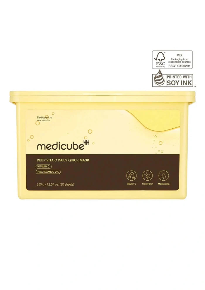 (BUY 1) MEDICUBE VITA C DAILY QUICK MASK