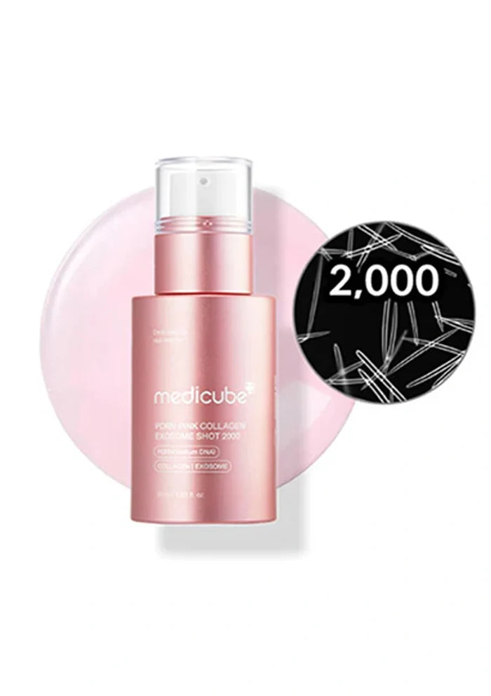 (BUY 1 MILD) MEDICUBE PDRN PINK EXOSOME SERUM 2000