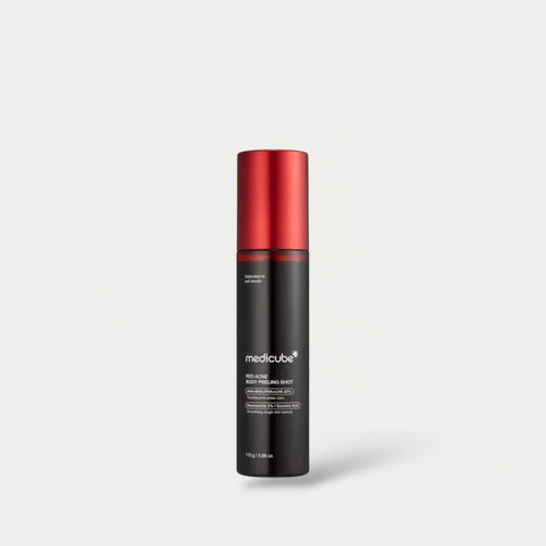 Medicube Red Acne Body Peeling Shot 110g حقنة تقشير الجسم من ميديكيوب ريد لعلاج حب الشباب - Princess Cosmetics Qatar