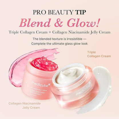 Medicube Triple Collagen Cream 4.0 50ml كريم الكولاجين الثلاثي ميديكيوب - Princess Cosmetics Qatar