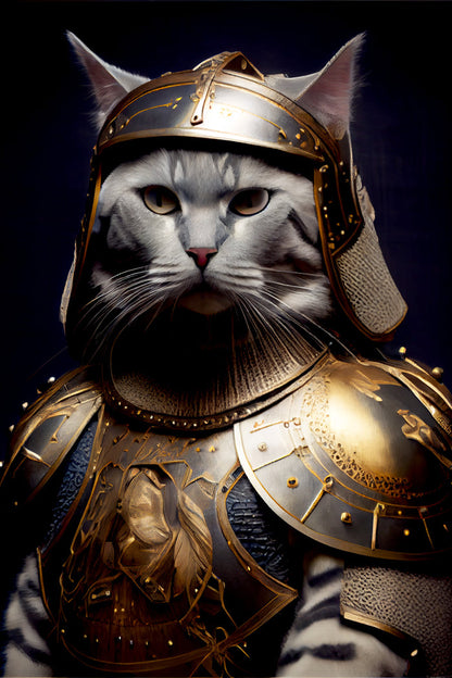 Medieval Armor Kitty