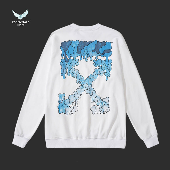 Off - White Melted Arrows Sweatshirt - ESSENTIALS EGYPT