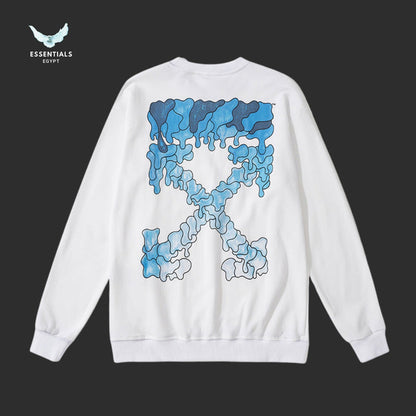 Off - White Melted Arrows Sweatshirt - ESSENTIALS EGYPT