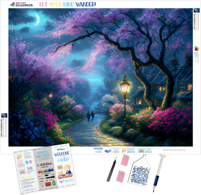 Midnight Cherry Blossoms