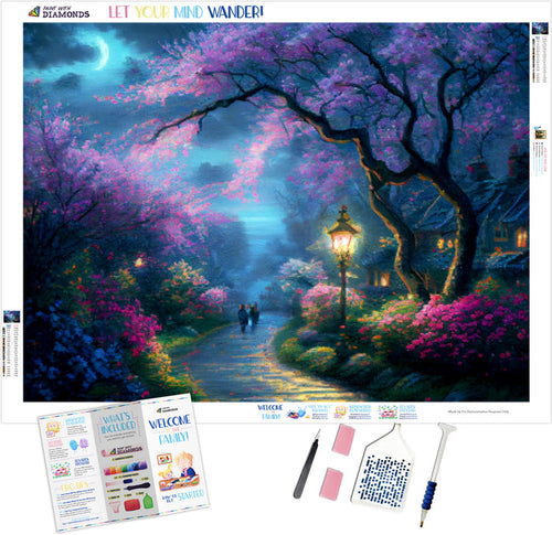 Midnight Cherry Blossoms