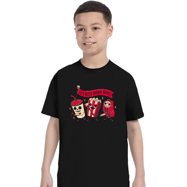 Daily_Deal_Shirts T-Shirts, Youth / XS / Black Midnight Movie