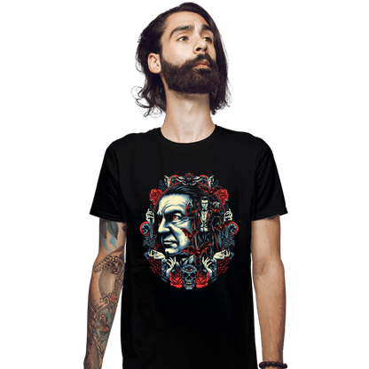 Daily_Deal_Shirts Fitted Shirts, Mens / Small / Black Mind Control Of The Vampire