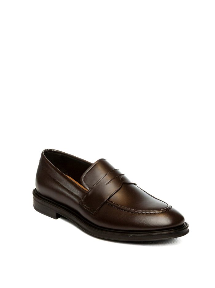 FRAU mocassino spazzolato bordeaux 71L1 TOLEDO-MULBERRY