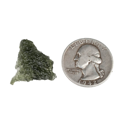 Moldavite 2.18 g 21x19x6mm - InnerVision Crystals