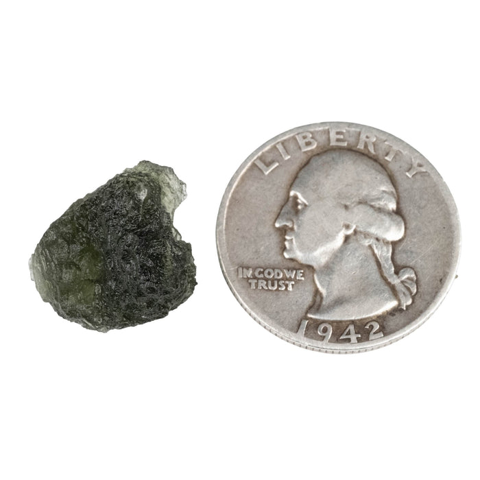 Moldavite 2.63 g 16x15x11mm - InnerVision Crystals