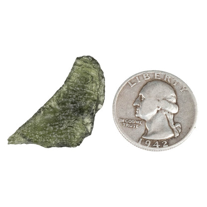 Moldavite 2.96 g 33x16x6mm - InnerVision Crystals