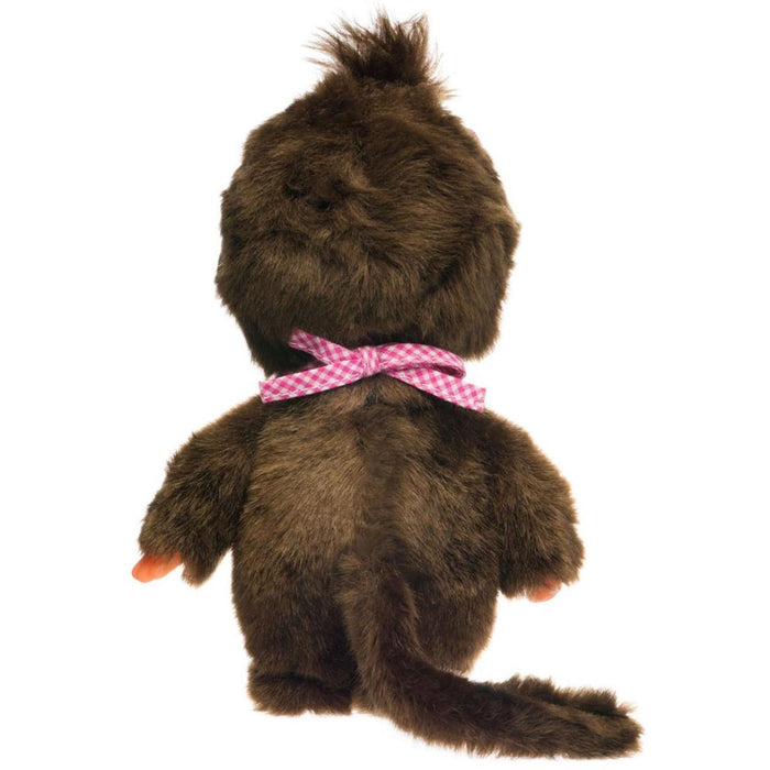 Monchhichi Classic Girl With A Pink Bib