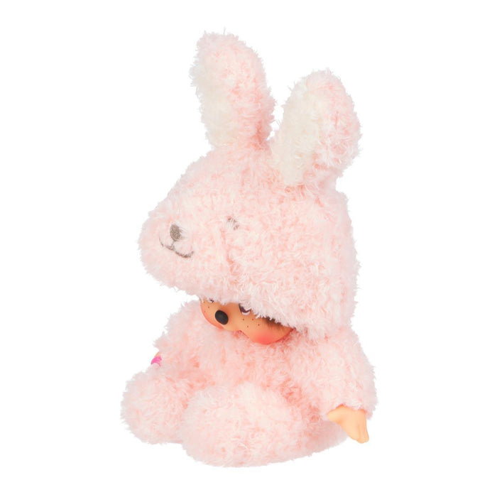 Monchhichi Sitting Fluffy Bunny Doll Plush