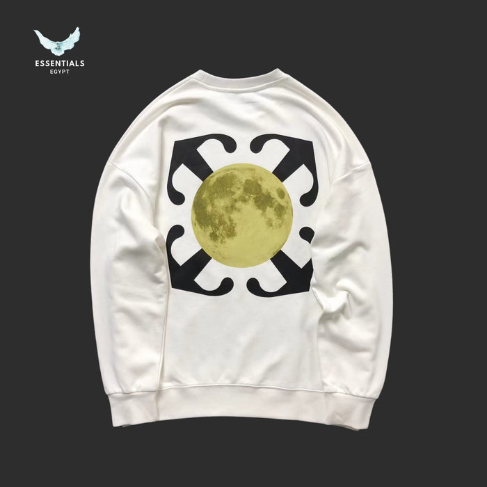 OFF - WHITE Moon Arrow Skate Crewneck Sweatshirt - ESSENTIALS EGYPT