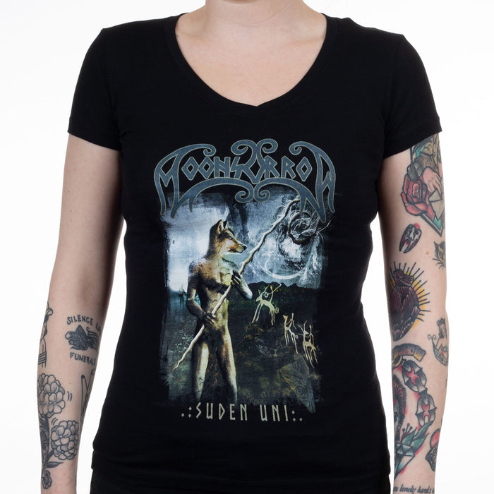 Moonsorrow "Suden Uni V-Neck" Girls T-shirt