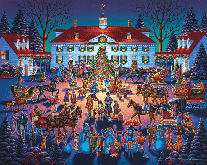 Mount Vernon Christmas Fine Art