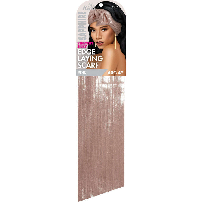 Ms. Remi Sapphire Stretchy Silky Edge Laying Wrap Scarf 60 Inch, 1 Count, Assorted Colors