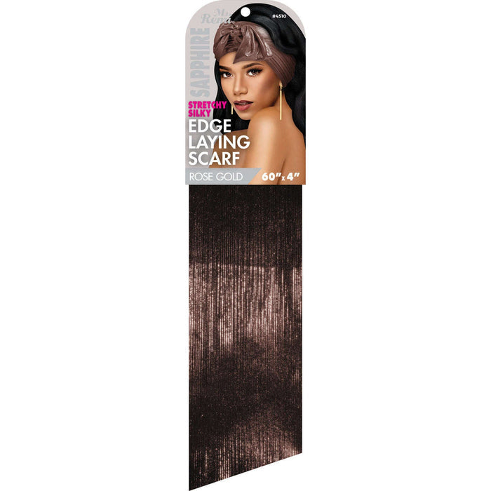 Ms. Remi Sapphire Stretchy Silky Edge Laying Wrap Scarf 60 Inch, 1 Count, Assorted Colors